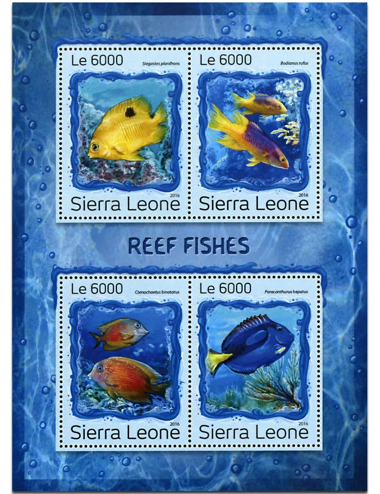 n° 6565 - Timbre SIERRA LEONE Poste