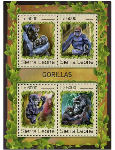 n° 6597 - Timbre SIERRA LEONE Poste