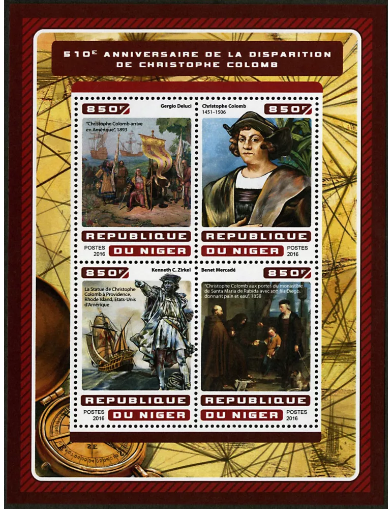 n° 3851 - Timbre NIGER Poste