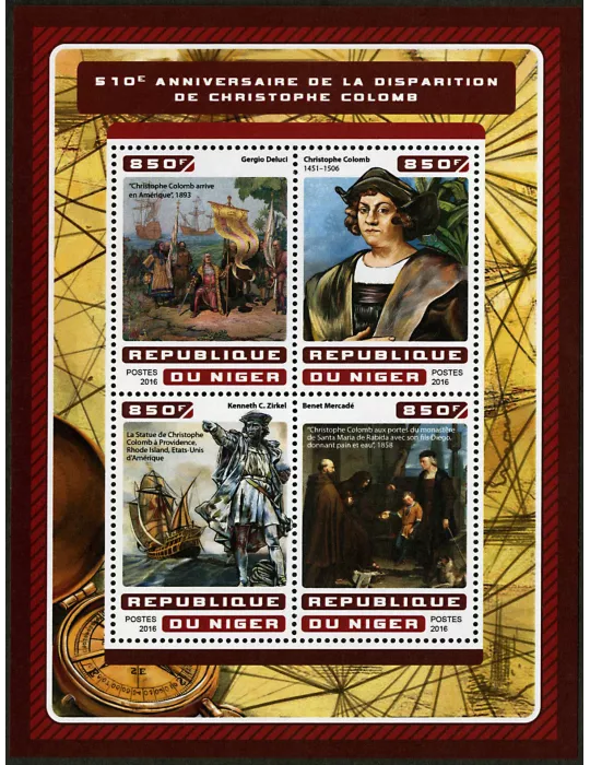 n° 3851 - Timbre NIGER Poste