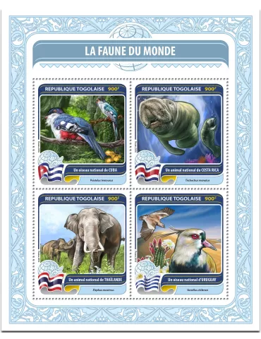 n° 5186 - Timbre TOGO Poste