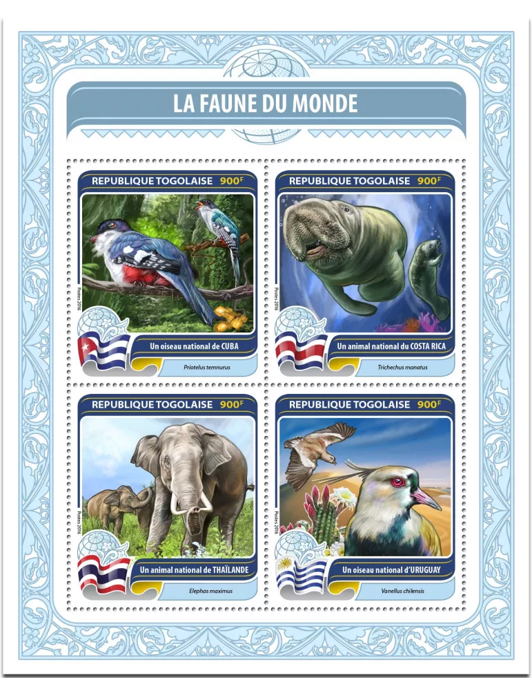 n° 5186 - Timbre TOGO Poste