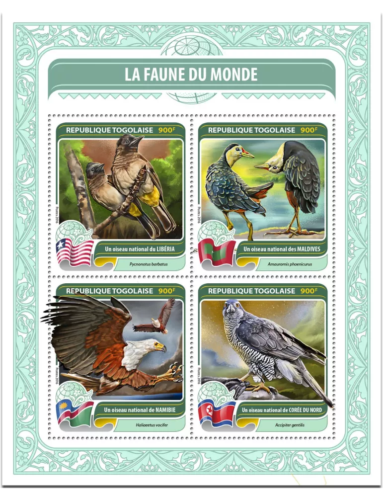 n° 5246 - Timbre TOGO Poste