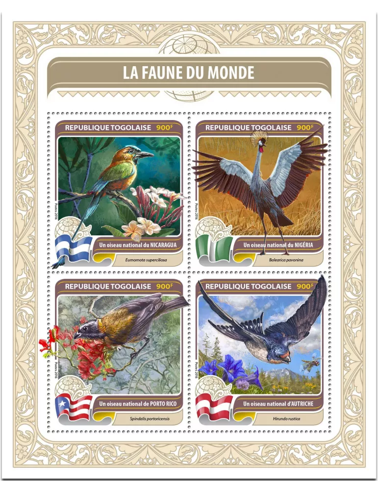 n° 5250 - Timbre TOGO Poste