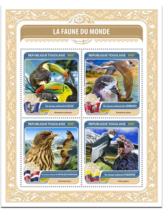 n° 5254 - Timbre TOGO Poste