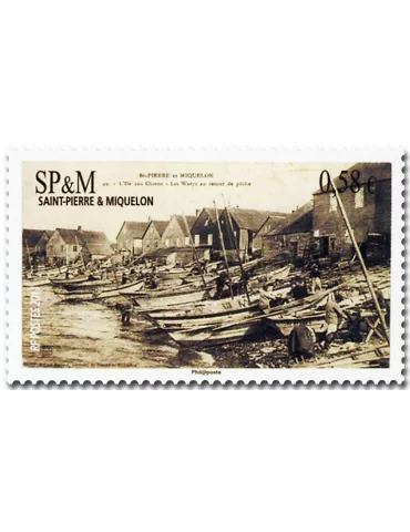 n° 1002/1005 (BF 16) - Timbre Saint-Pierre et Miquelon Poste