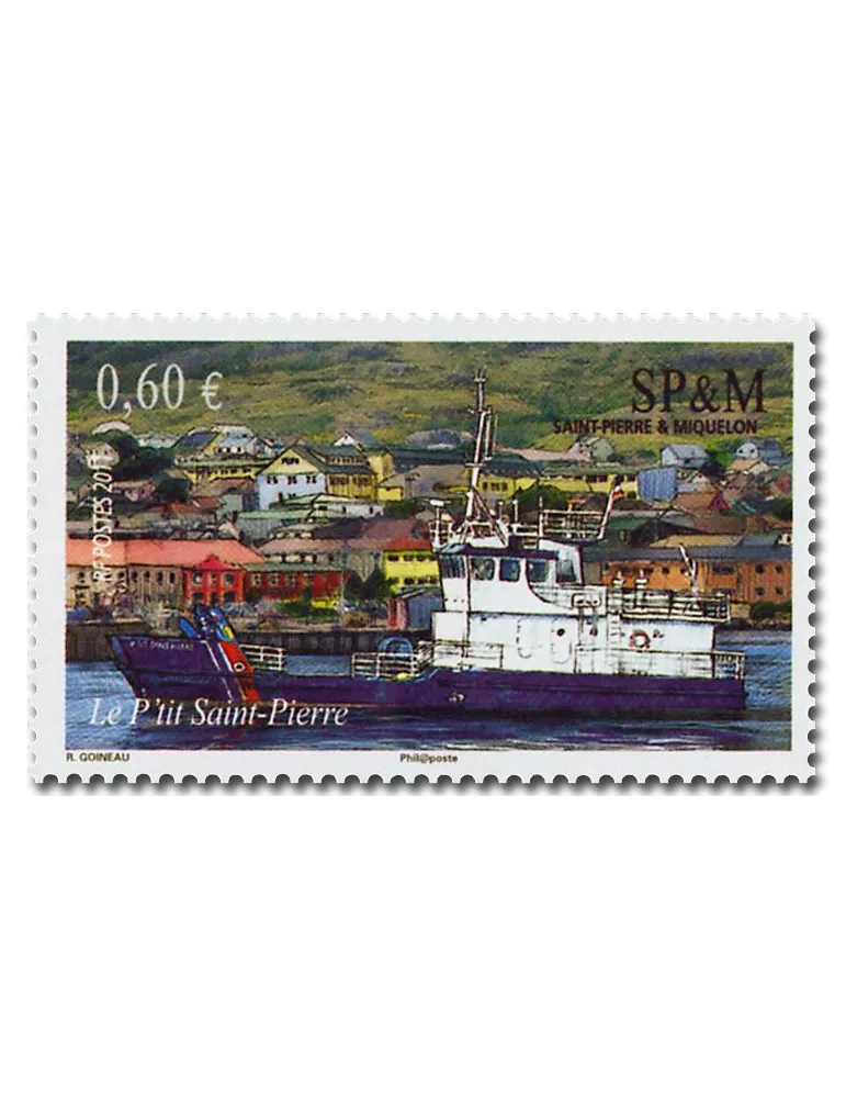 n° 1010/1013 (BF 17) - Timbre Saint-Pierre et Miquelon Poste