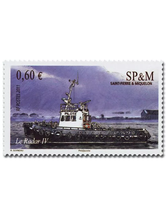 n° 1010/1013 (BF 17) - Timbre Saint-Pierre et Miquelon Poste