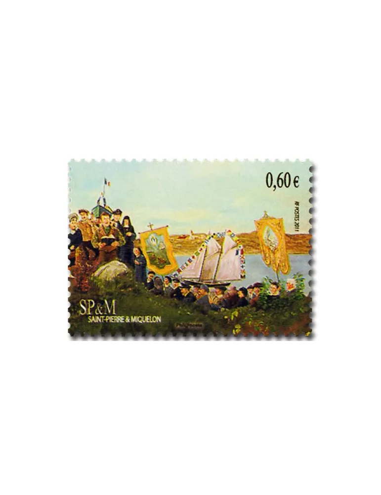 n° 1016/1021 (BF 18) - Timbre Saint-Pierre et Miquelon Poste