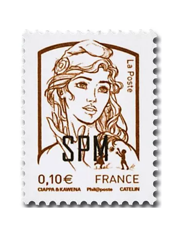 n° 1083/1087 - Timbre Saint-Pierre et Miquelon Poste 2