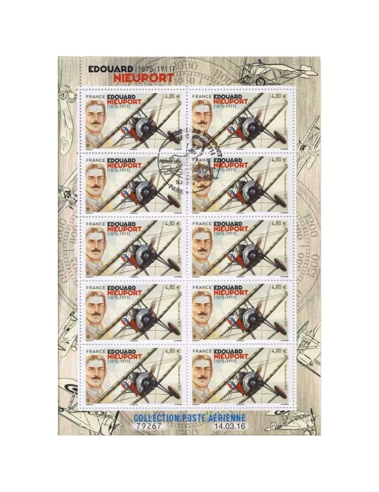 n° F80a - Timbre France Poste aérienne