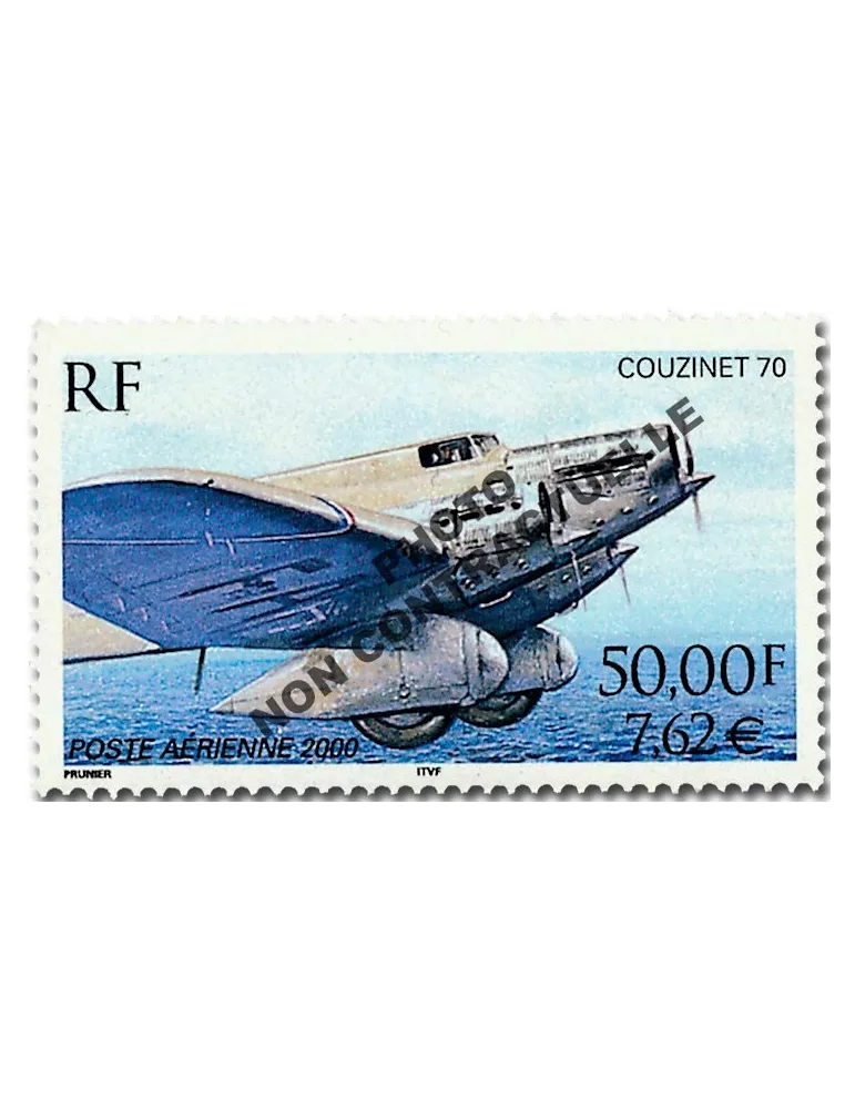 n° 64a - Timbre France Poste aérienne