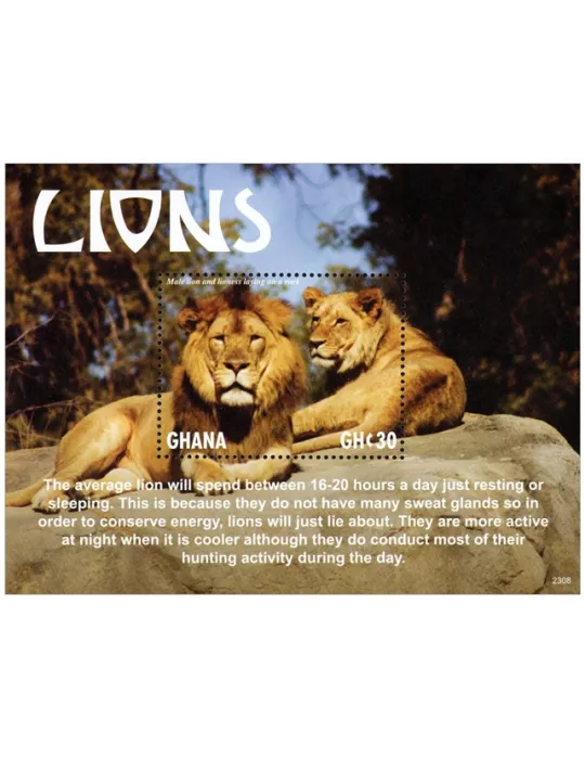 n° 597 - Timbre GHANA Blocs et feuillets