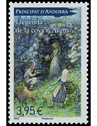 n° 793 - Timbre Andorre Poste