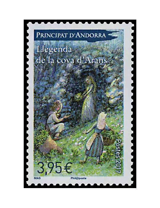 n° 793 - Timbre Andorre Poste