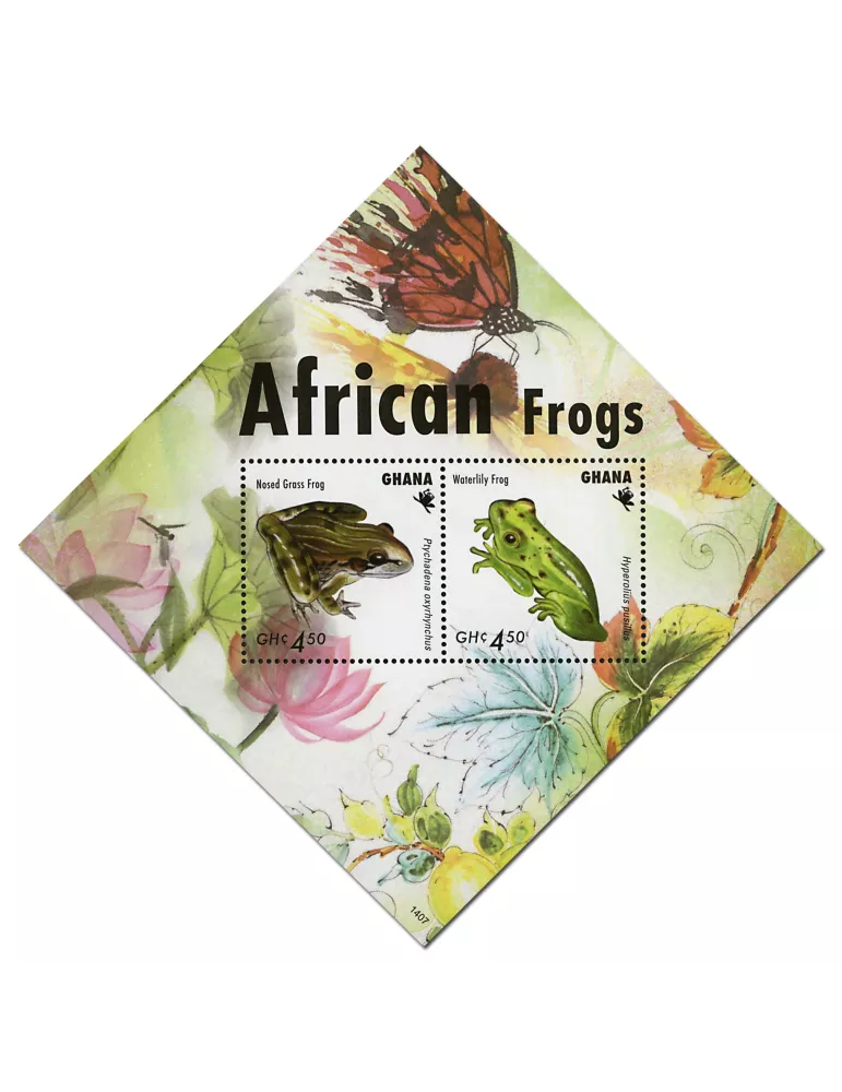 n° 523A - Timbre GHANA Blocs et feuillets