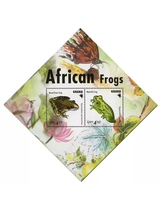 n° 523A - Timbre GHANA Blocs et feuillets