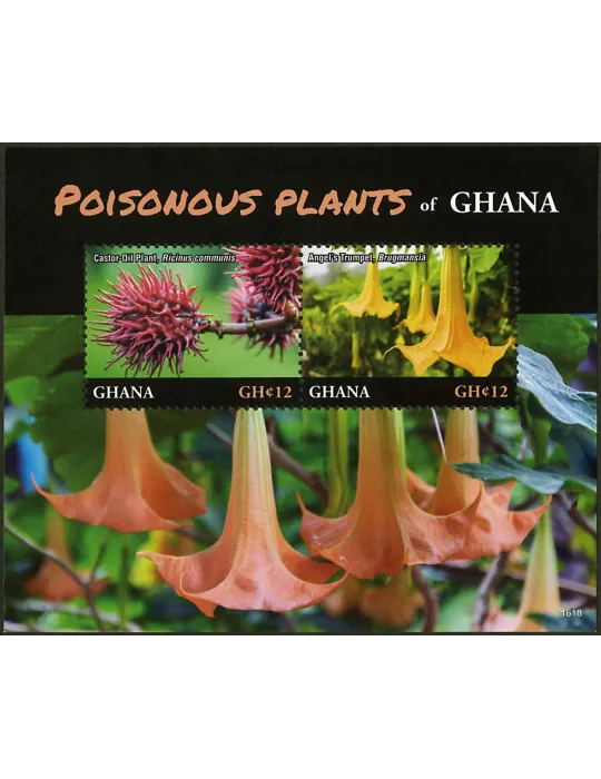 n° 567 - Timbre GHANA Blocs et feuillets