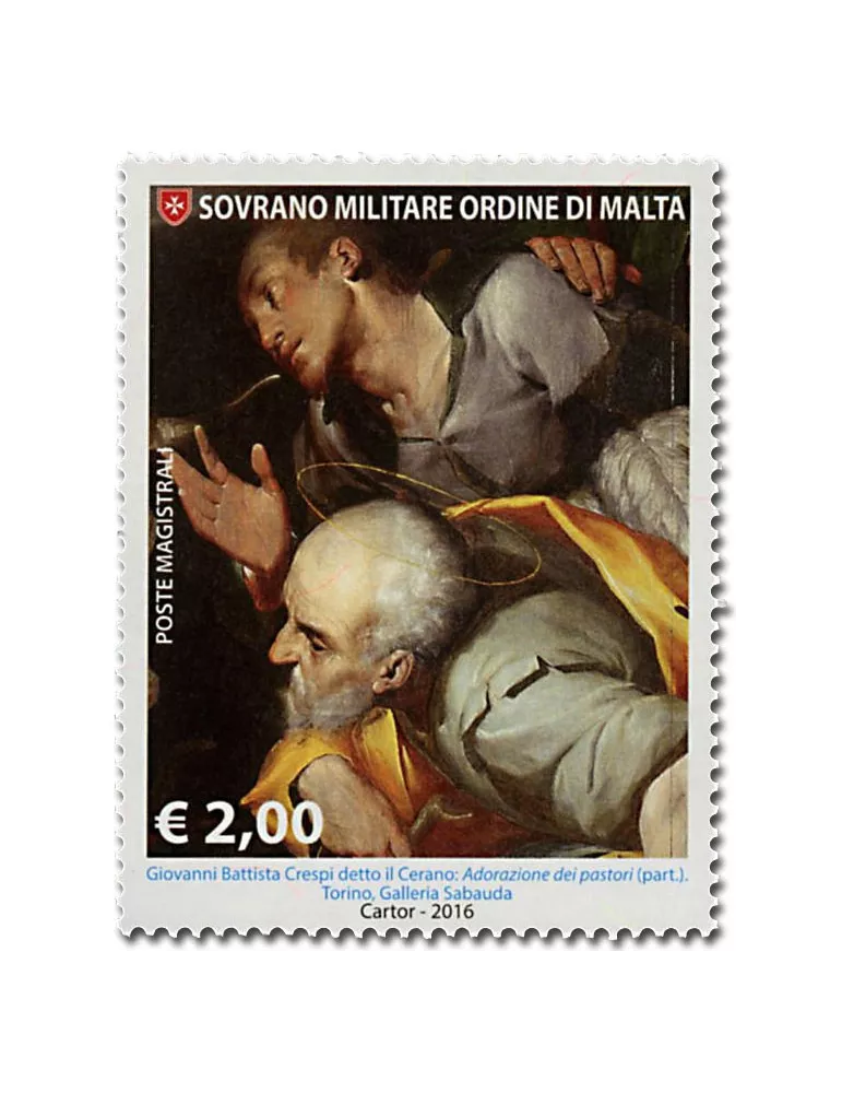 n° 1351 - Timbre ORDRE de MALTE Poste