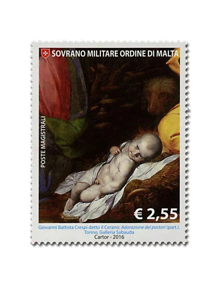 n° 1351 - Timbre ORDRE de MALTE Poste