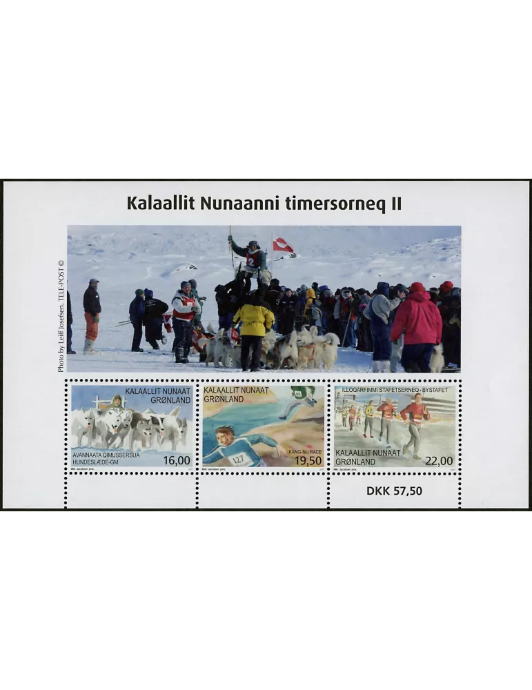 n° F723 - Timbre GROENLAND Poste