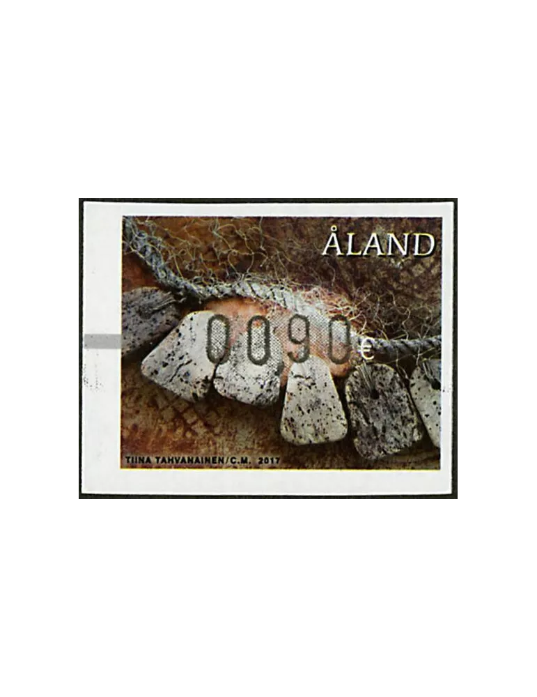 n° 26 - Timbre ALAND Timbres de distributeurs