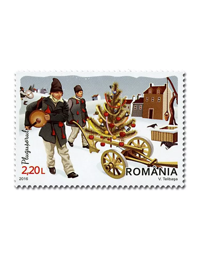 n° 6095 - Timbre ROUMANIE Poste