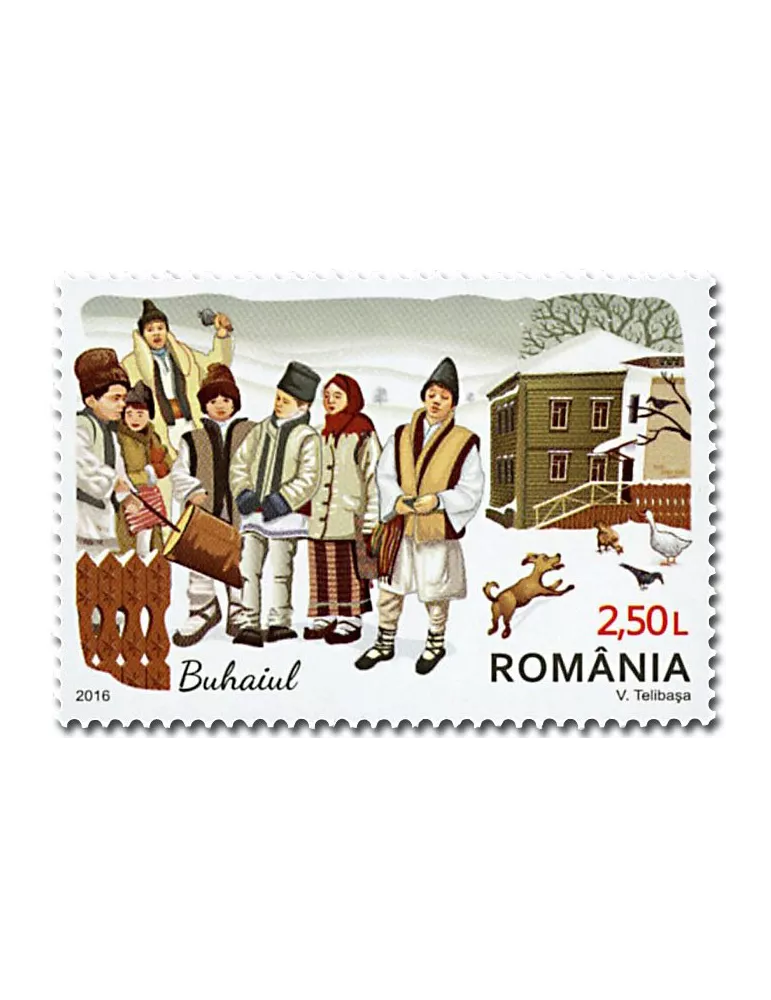 n° 6095 - Timbre ROUMANIE Poste