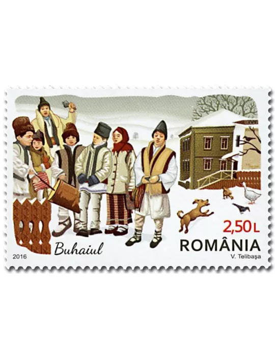 n° 6095 - Timbre ROUMANIE Poste