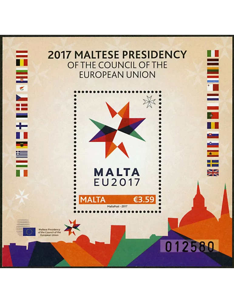 n° 70 - Timbre MALTE Blocs et feuillets