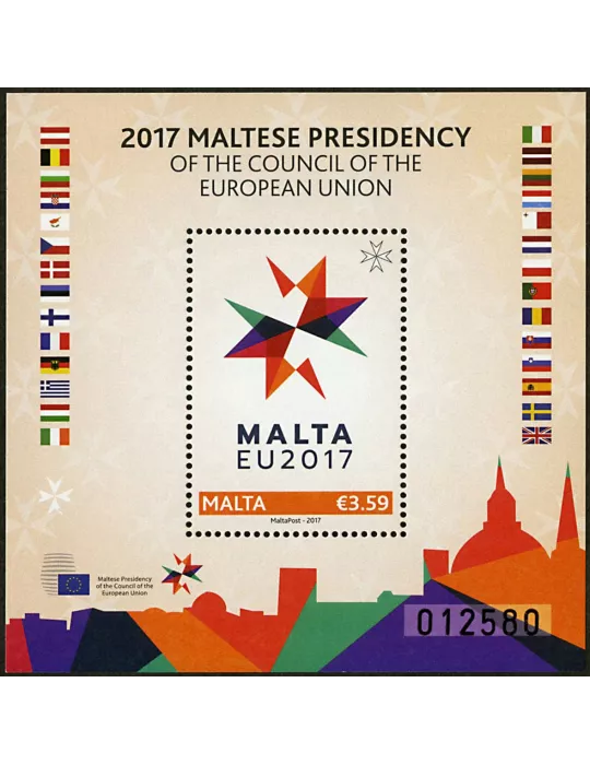 n° 70 - Timbre MALTE Blocs et feuillets