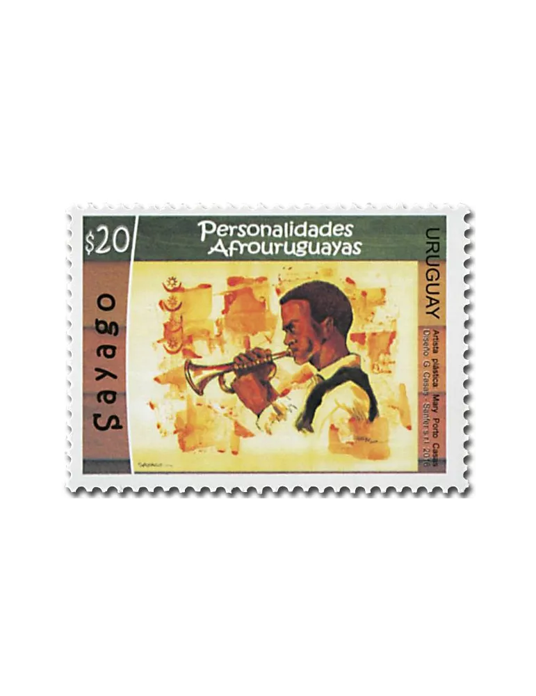 n° 2825 - Timbre URUGUAY Poste