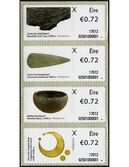 n° 83/86 - Timbre IRLANDE Timbres de distributeurs