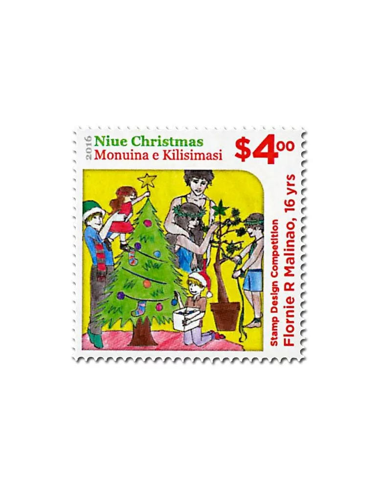 n° 1018 - Timbre NIUE Poste