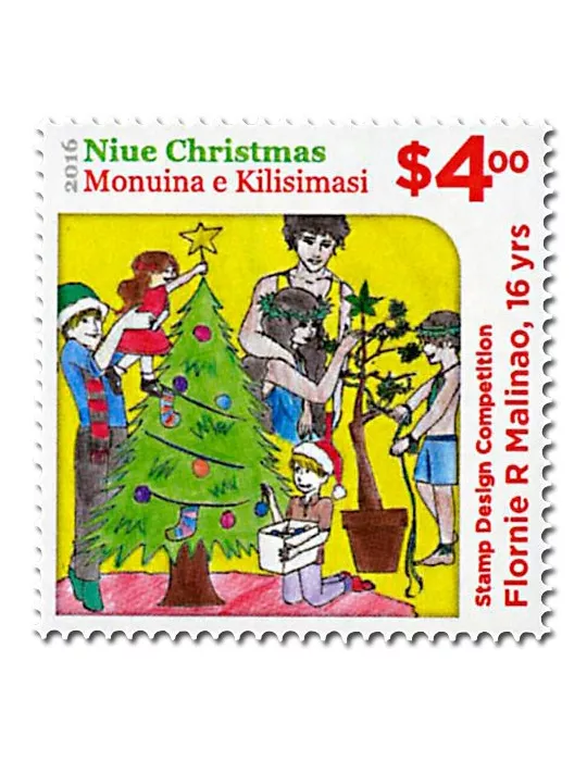 n° 1018 - Timbre NIUE Poste