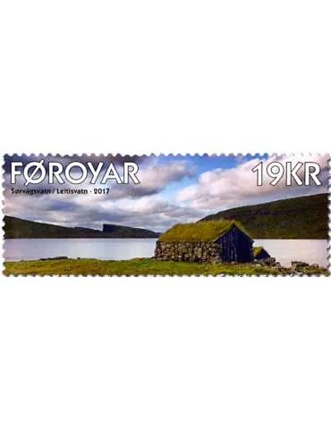 n° 883 - Timbre ILE FEROE Poste 2