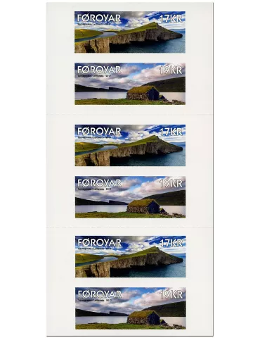 n° C885 - Timbre ILE FEROE Carnets