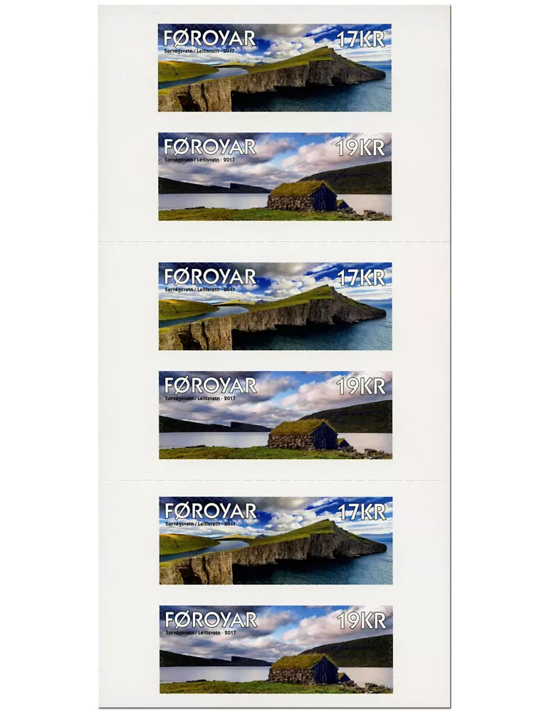 n° C885 - Timbre ILE FEROE Carnets