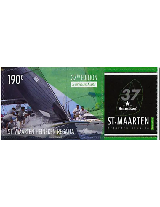 n° F377 - Timbre SAINT-MARTIN Poste