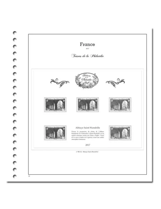 TRESORS DE LA PHILATELIE SC : 2017 (JEUX AVEC POCHETTES)