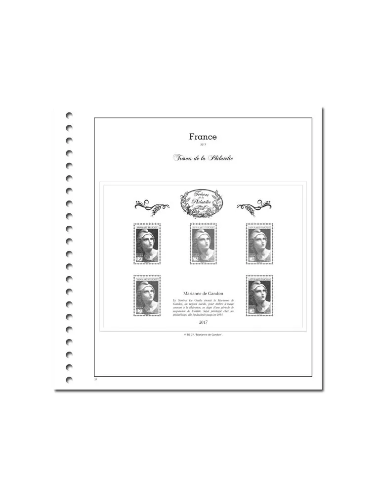 TRESORS DE LA PHILATELIE SC : 2017 (JEUX AVEC POCHETTES)