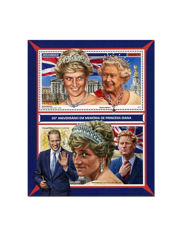 n° 1187 - Timbre MOZAMBIQUE Blocs et feuillets