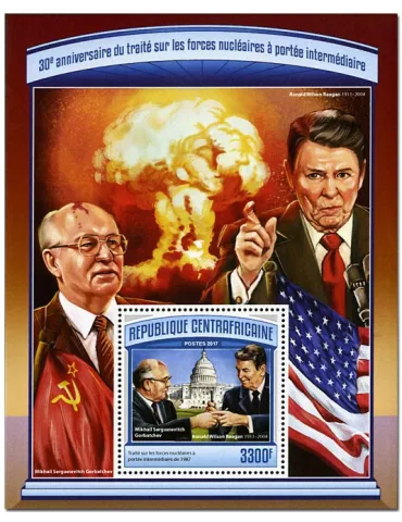 n° 1092 - Timbre CENTRAFRIQUE Blocs et feuillets