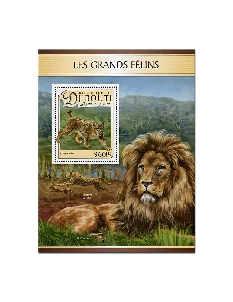 n° 159 - Timbre DJIBOUTI Blocs et feuillets