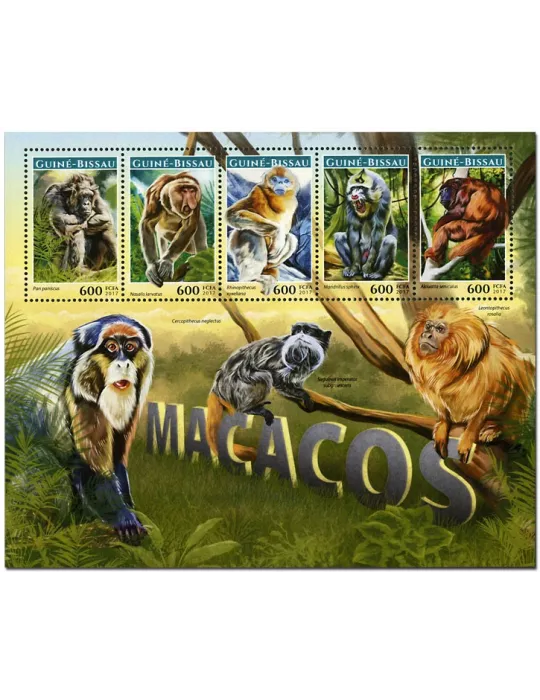 n° 6959 - Timbre GUINEE-BISSAU Poste