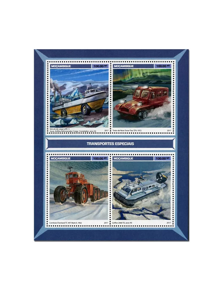 n° 7554 - Timbre MOZAMBIQUE Poste