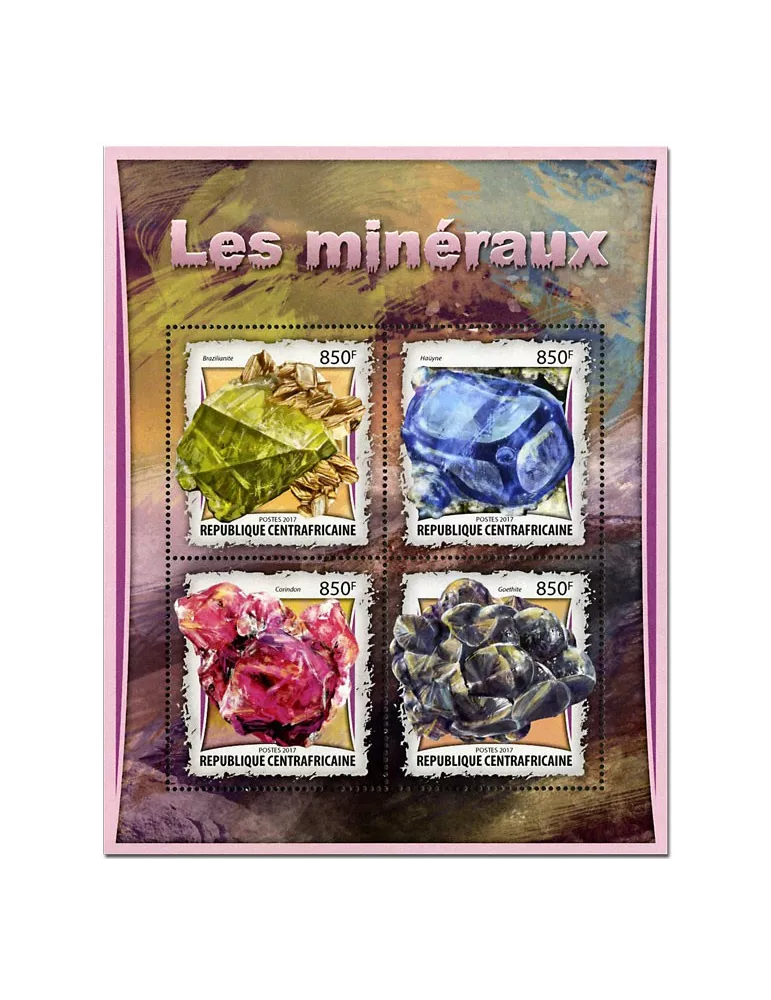 n° 4801 - Timbre CENTRAFRIQUE Poste