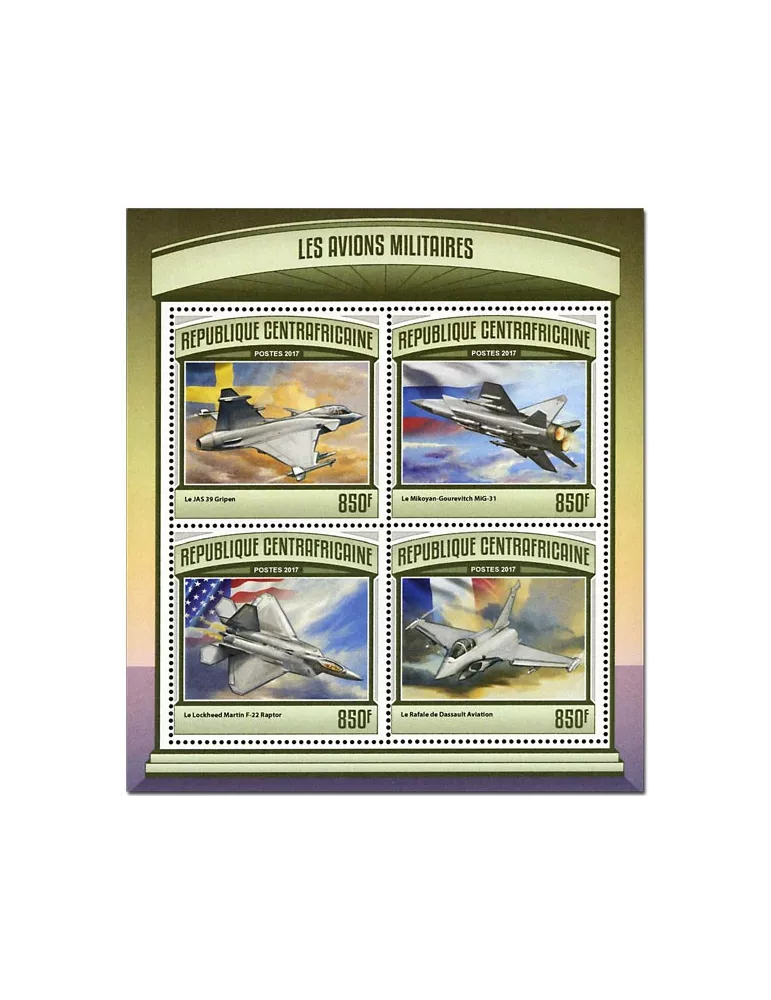 n° 4877 - Timbre CENTRAFRIQUE Poste