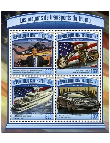 n° 4909 - Timbre CENTRAFRIQUE Poste
