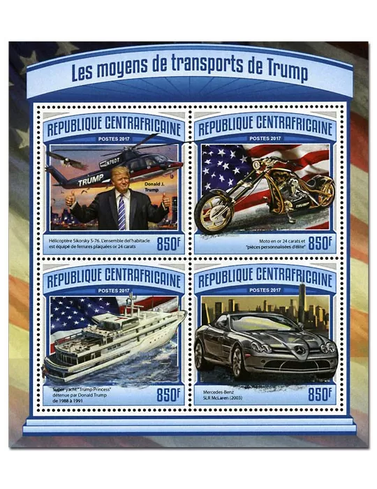 n° 4909 - Timbre CENTRAFRIQUE Poste